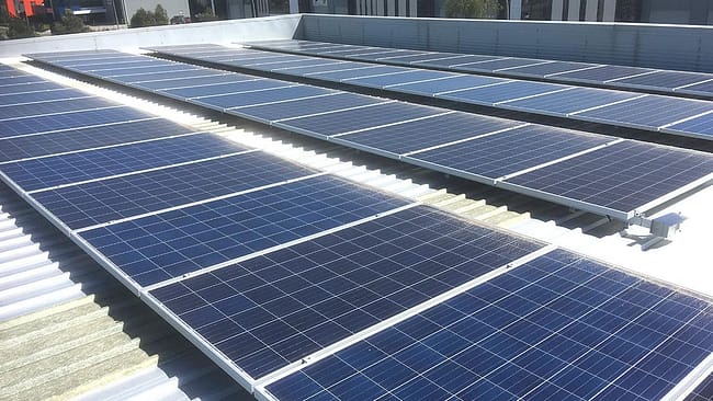 Commercial Solar Installation